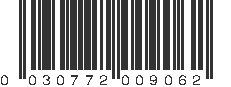 UPC 030772009062