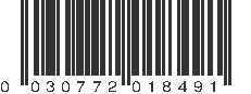 UPC 030772018491