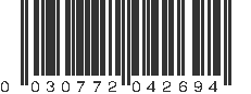 UPC 030772042694