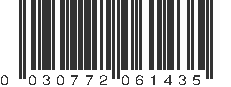 UPC 030772061435