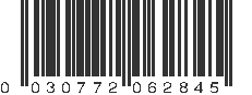 UPC 030772062845