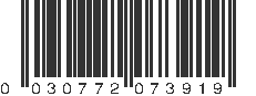 UPC 030772073919