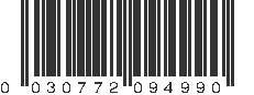 UPC 030772094990