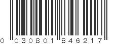 UPC 030801846217