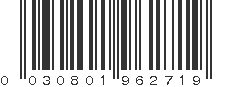 UPC 030801962719