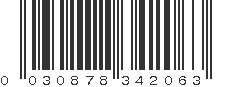 UPC 030878342063