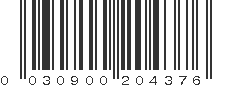 UPC 030900204376