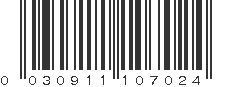 UPC 030911107024