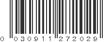 UPC 030911272029