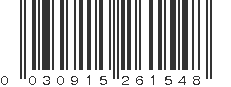 UPC 030915261548