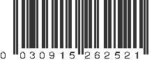 UPC 030915262521