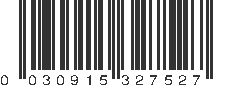 UPC 030915327527