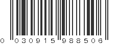 UPC 030915988506