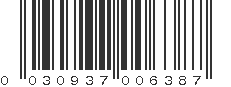 UPC 030937006387