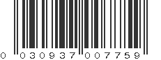 UPC 030937007759