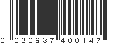 UPC 030937400147