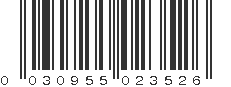 UPC 030955023526