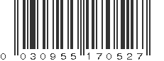 UPC 030955170527