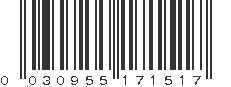 UPC 030955171517