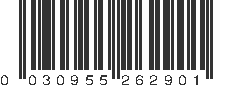 UPC 030955262901