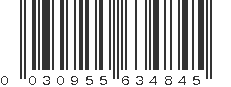 UPC 030955634845