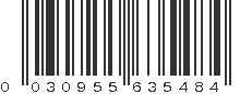 UPC 030955635484