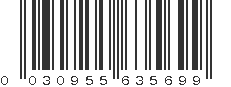 UPC 030955635699