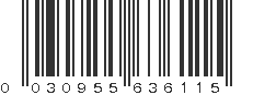 UPC 030955636115