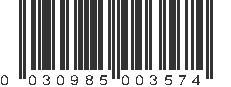 UPC 030985003574