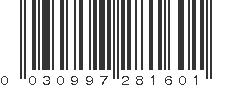 UPC 030997281601