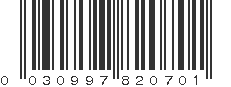 UPC 030997820701