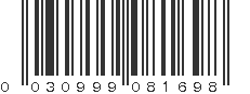 UPC 030999081698