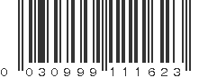 UPC 030999111623