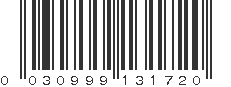 UPC 030999131720