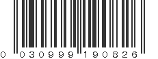 UPC 030999190826