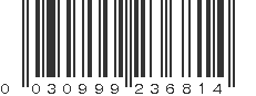 UPC 030999236814