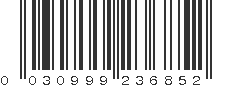 UPC 030999236852