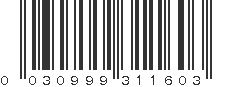 UPC 030999311603