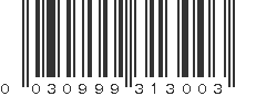 UPC 030999313003