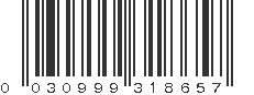 UPC 030999318657