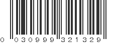 UPC 030999321329