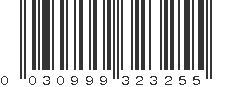 UPC 030999323255