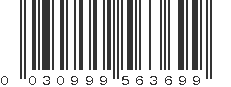 UPC 030999563699