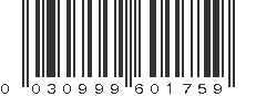 UPC 030999601759