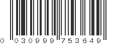 UPC 030999753649