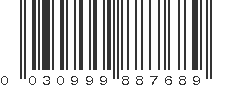 UPC 030999887689