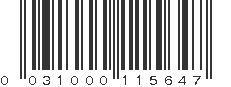 UPC 031000115647