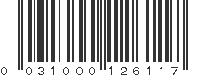 UPC 031000126117