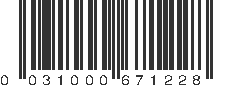 UPC 031000671228