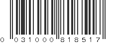 UPC 031000818517